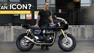 Dutch's Triumph Thruxton  - The Ultimate Cafe?