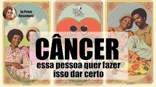 CÂNCER: TEM MUITO SENTIMENTO POR VOCÊ E QUER RELACIONAMENTO #cancer #câncer #sol #tarotreading #amor