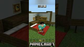 How to make your bedroom like this  #minecraftvideos #ytshort