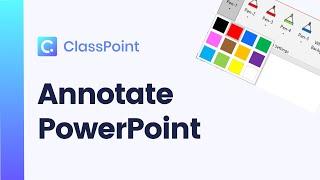 Annotate PowerPoint Slide