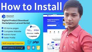 How to Install Alasmart - Digital Product Download Marketplace Laravel Script