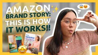 Everything You Need To Know To Build The Best Amazon Brand Story! 