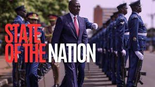 State of Kenya: Guards of Honour for President William Ruto on Parliament Road in Nairobi 