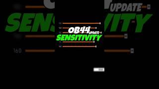 oB44 update free fire sensitivity || Free Fire Sensitivity settings || Free Fire max sensitivity