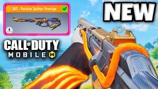 *NEW* LEGENDARY SKS - PARTICLE PRESTIGE  (COD MOBILE)