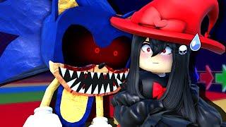 Teaching Beatrice How To Play - Sonic.Exe The Disaster on ROBLOX