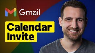 How to Send a Calendar Invite in Gmail