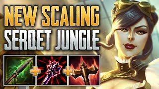 INSANE LATE GAME! Serqet Jungle Gameplay (SMITE Conquest)