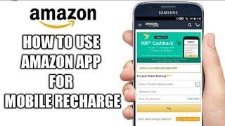 HOW TO RECHARGE YOUR SIM CARD USING AMAZON PAY/ONLINE