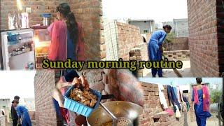 Sunday morning routine, Indian housewife#Kamal Mehra family#blog #morning to afternoon routine