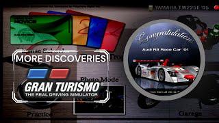 Gran Turismo 4 Cheats: MORE DISCOVERIES