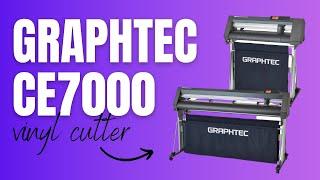 Everything you need to know about the Graphtec CE7000 Vinyl Cutter | Target Transfers x Graphtec