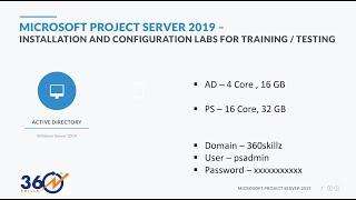 Microsoft Project Server 2019 - Installation and Initial Configuration