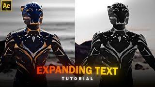 Expanding Text Animation in After Effects: A Beginner's Guide