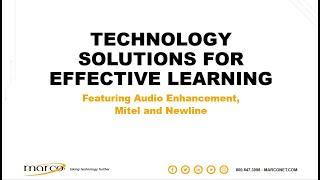 Today's Classroom - Technology Solutions for Effective Learning