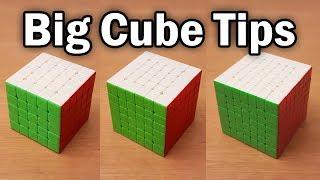 Big Cube Fundamentals & Tips (5x5, 6x6, 7x7)