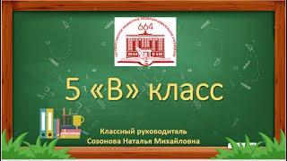 5 В класс (2020-2021 учебный год)