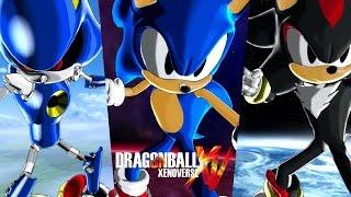 Dragon Ball Xenoverse Sonic/Super Sonic/Shadow/Metal Sonic/Silver Gameplay