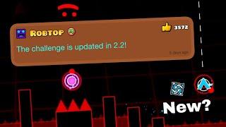 Robtop Remade The Challenge In Geometry Dash 2.21 Update!