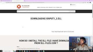 xinput1 3 dll file missing error fix in windows 10