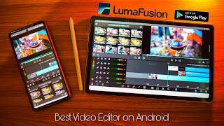 LumaFusion Finally On Android  The BEST Video Editing App for Android  S20 FE 5G Dex Support !!