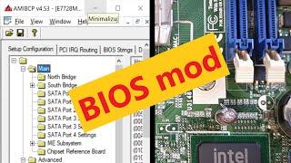 How to mod bios on PC