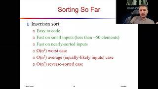 09 - Sorting in linear time | Counting sort | Radix sort | Comparisons sort complexity