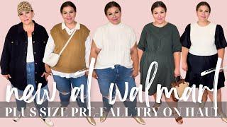 Plus Size Walmart Fall Try On Haul | What's New at Walmart | Plus Size Walmart Outfits