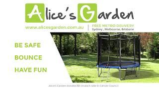 ALICE'S GARDEN | Assembly Trampoline 8 foot to 14 foot | PLUTON, MARS, SATURNE, VENUS