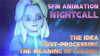 Behind the scenes and post processing of Nightcall | Sonic SFM Animation