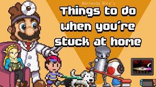 Things to Do When You're Stuck at Home | Nintendo Wire PSA (Animation)