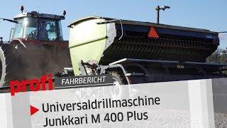 Universaldrillmaschine Junkkari M 400 Plus: Einfach finnisch | profi #Fahrbericht