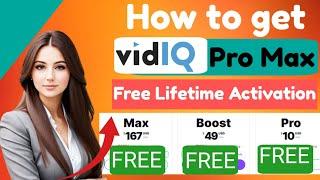 How to get vidIQ promax free in 2023/vidIQ kaise use kare/vidIQ free/How to use vidIQ/vidiq free