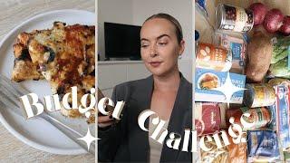 £18 Aldi Budget Food Shop Challenge + Meals | Jasmine McRae