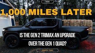 My Rivian R1T Journey: 1,000 Miles in the TriMax After the Gen 1 Quad