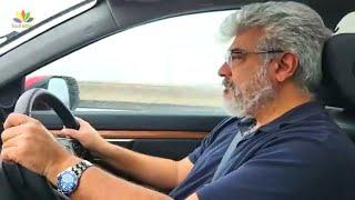 Ajith Kumar Driving Style - Smooth and Cool  Ajith Recent Video of Car driving | AK 62 Update