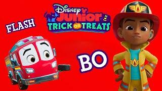 DISNEY JUNIOR TRICK OR TREATS: FIREBUDS SUPER JUMP FROM BO AND FLASH. JUMP AS HIGH AS POSSIBLE