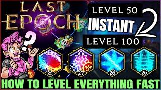 Last Epoch - Do This Now - Get Level 100 & Max Skill Specializations FAST - Best Leveling XP Guide!