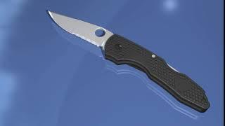 Folding Pocket Knife - 3D Model Animation