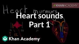 Systolic murmurs, diastolic murmurs, and extra heart sounds - Part 1 | NCLEX-RN | Khan Academy