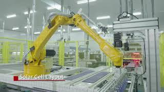 HuaSun Official Video of HJT cell and module manufacturing