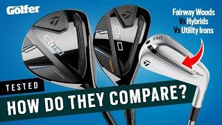 Fairway vs Hybrid vs Utility Iron - Nine lofts tested