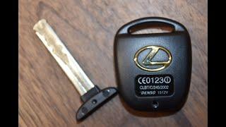 Repair A Broken Lexus Key Case Replacement - EASY DIY