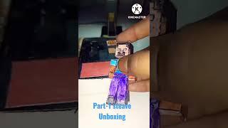 #shorts #no love #paper Minecraft Steve unboxing part 1