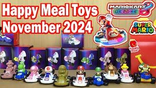 McDo November 2024 Happy Meal Mario Kart 8 Deluxe Unboxing