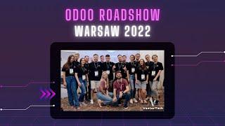 VentorTech team at the Odoo RoadShow in Warsaw. 2022