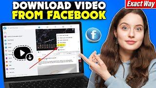 How to download video from Facebook to computer/Laptop - New Method