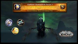 Frost DK + Ret In 3s Is OP! - Shadowlands Season 1 Glad Achieved