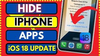 How To Hide Apps on iPhone after iOS 18