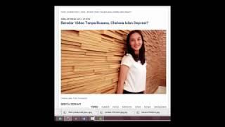 Beredar Video Tanpa Busana Chelsea Islan Depresi